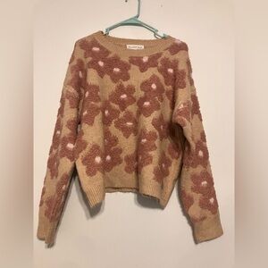 Floral Sweater